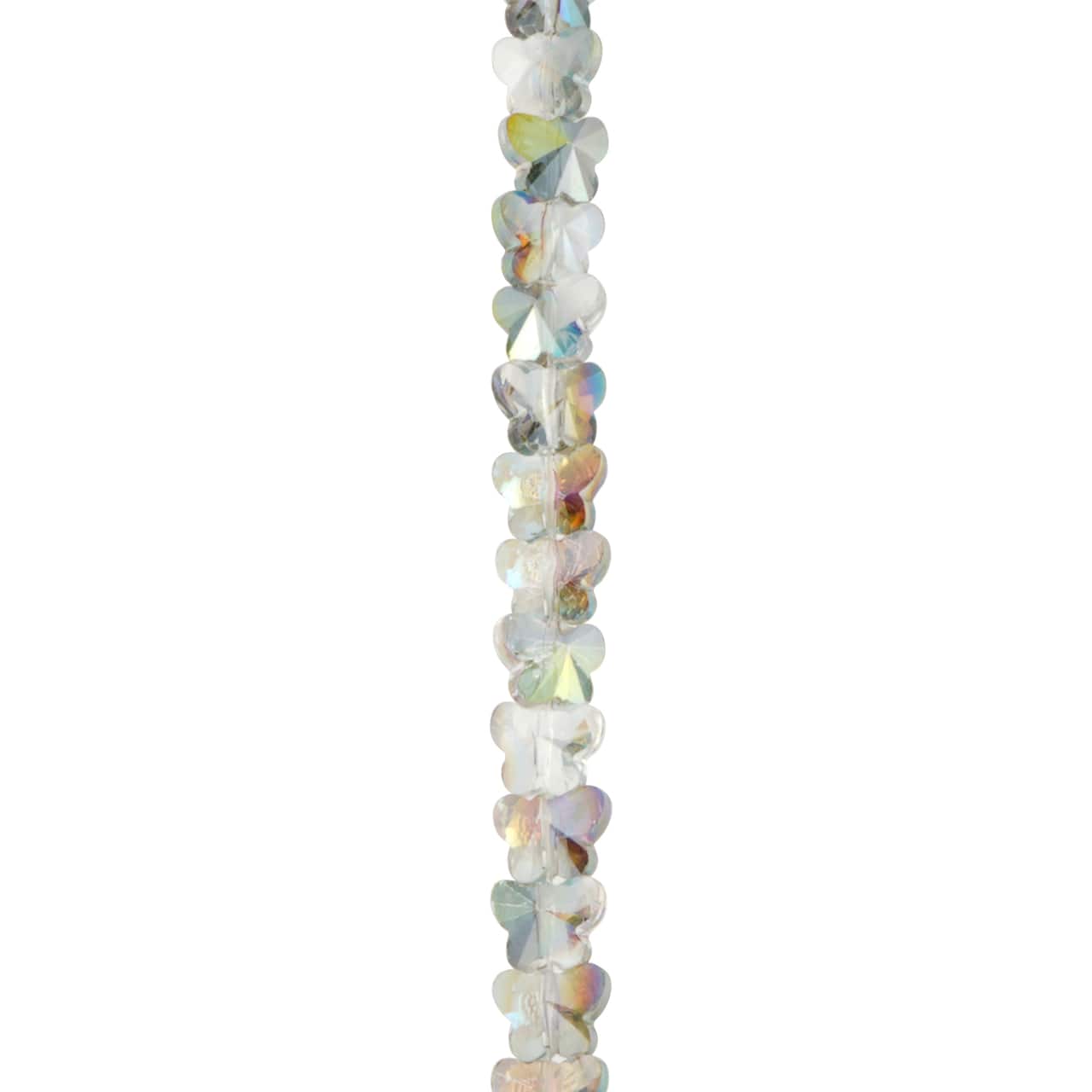 12 Pack: Multicolor Glass Butterfly Beads, 9mm by Bead Landing™